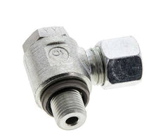 10L & G1/4'' Verzinkt Stalen Swivel Joint Snijringkoppeling Buitendraad 315bar NBR O-ring Draaibaar ISO 8434-1