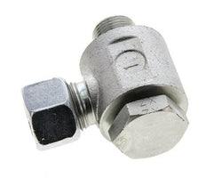 12L & G3/8'' Verzinkt Stalen Swivel Joint Snijringkoppeling Buitendraad 315bar NBR O-ring Draaibaar ISO 8434-1