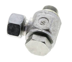 15L & G1/2'' Verzinkt Stalen Swivel Joint Snijringkoppeling Buitendraad 315bar NBR O-ring Draaibaar ISO 8434-1