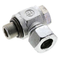 18L & G1/2'' Verzinkt Stalen Swivel Joint Snijringkoppeling Buitendraad 315bar NBR O-ring Draaibaar ISO 8434-1