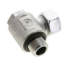 22L & G3/4'' Verzinkt Stalen Swivel Joint Snijringkoppeling Buitendraad 160bar NBR O-ring Draaibaar ISO 8434-1