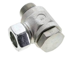 28L & G1'' Verzinkt Stalen Swivel Joint Snijringkoppeling Buitendraad 160bar NBR O-ring Draaibaar ISO 8434-1