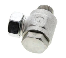 28L & G1'' Verzinkt Stalen Swivel Joint Snijringkoppeling Buitendraad 160bar NBR O-ring Draaibaar ISO 8434-1