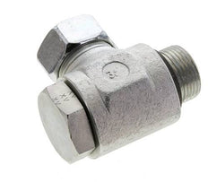 28L & G1'' Verzinkt Stalen Swivel Joint Snijringkoppeling Buitendraad 160bar NBR O-ring Draaibaar ISO 8434-1