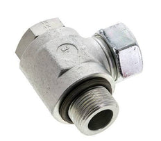 28L & G1'' Verzinkt Stalen Swivel Joint Snijringkoppeling Buitendraad 160bar NBR O-ring Draaibaar ISO 8434-1