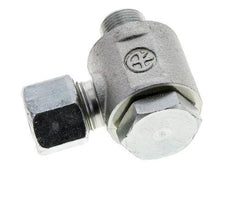 10S & G3/8'' Verzinkt Stalen Swivel Joint Snijringkoppeling Buitendraad 400bar NBR O-ring Draaibaar ISO 8434-1