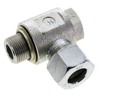 20S & G3/4'' Verzinkt Stalen Swivel Joint Snijringkoppeling Buitendraad 400bar NBR O-ring Draaibaar ISO 8434-1