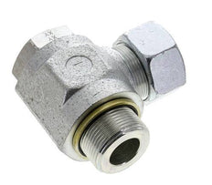 30S & G1-1/4'' Zink plated Steel Swivel Joint Cutting Fitting with Male Threads 250 bar NBRO-ring Rotatable ISO 8434-1