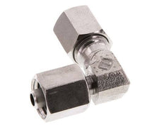 6L RVS L-Vorm Snijringkoppeling Draaidoorvoer 315bar FKM Verstelbaar ISO 8434-1