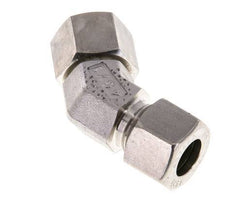 12L RVS 45gr L-stuk Snijringkoppeling Draaidoorvoer 315bar FKM O-ring en Afdichtconus Verstelbaar ISO 8434-1