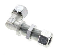 12L Zink plated Steel Elbow Cutting Fitting Bulkhead 315 bar ISO 8434-1