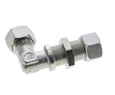 15L Zink plated Steel Elbow Cutting Fitting Bulkhead 315 bar ISO 8434-1