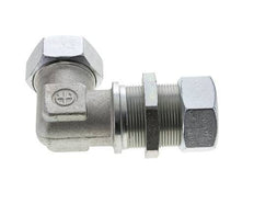 35L Zink plated Steel Elbow Cutting Fitting Bulkhead 160 bar ISO 8434-1