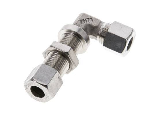 10L Stainless Steel Elbow Cutting Fitting Bulkhead 315 bar ISO 8434-1