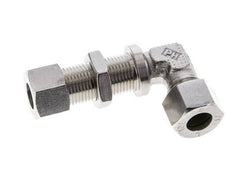 12L Stainless Steel Elbow Cutting Fitting Bulkhead 315 bar ISO 8434-1