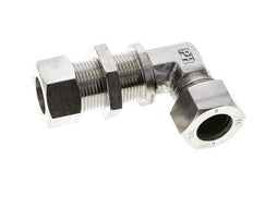 22L Stainless Steel Elbow Cutting Fitting Bulkhead 160 bar ISO 8434-1