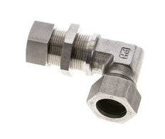 28L Stainless Steel Elbow Cutting Fitting Bulkhead 160 bar ISO 8434-1