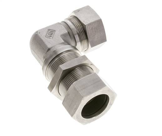 35L Stainless Steel Elbow Cutting Fitting Bulkhead 160 bar ISO 8434-1