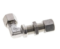 10S Stainless Steel Elbow Cutting Fitting Bulkhead 630 bar ISO 8434-1