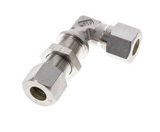 14S Stainless Steel Elbow Compression Fitting Bulkhead 400 bar ISO 8434-1