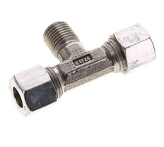 10L & M14x1.5 (con) RVS T-stuk Snijringkoppeling Buitendraad 315bar ISO 8434-1