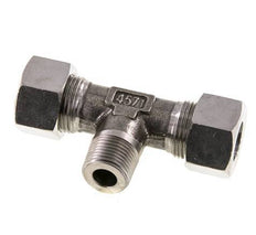 15L & M18x1.5 (con) RVS T-stuk Snijringkoppeling Buitendraad 315bar ISO 8434-1