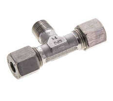 8S & M14x1.5 (con) RVS T-stuk Snijringkoppeling Buitendraad 630bar ISO 8434-1