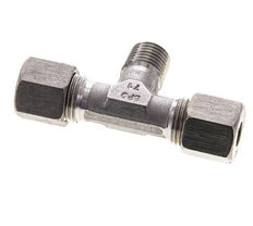8S & M14x1.5 (con) RVS T-stuk Snijringkoppeling Buitendraad 630bar ISO 8434-1