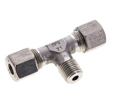 8S & M14x1.5 (con) RVS T-stuk Snijringkoppeling Buitendraad 630bar ISO 8434-1