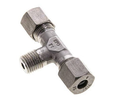 8S & M14x1.5 (con) RVS T-stuk Snijringkoppeling Buitendraad 630bar ISO 8434-1