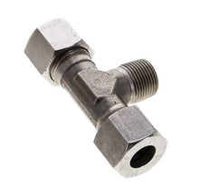 14S & M20x1.5 (con) Stainless Steel T-Shape Tee Cutting Fitting with Male Threads 630 bar ISO 8434-1