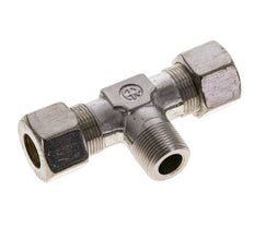16S & M22x1.5 (con) RVS T-stuk Knelfitting Buitendraad 400bar ISO 8434-1