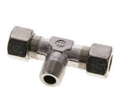 16S & M22x1.5 (con) RVS T-stuk Knelfitting Buitendraad 400bar ISO 8434-1