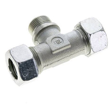 22L & G3/4'' Verzinkt Stalen T-stuk Snijringkoppeling Buitendraad 160bar ISO 8434-1