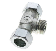 38S & G1-1/2'' Verzinkt Stalen T-stuk Snijringkoppeling Buitendraad 315bar ISO 8434-1