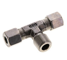 8L & R3/8'' RVS T-stuk Snijringkoppeling Buitendraad 315bar ISO 8434-1