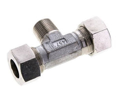 18L & R1/2'' RVS T-stuk Snijringkoppeling Buitendraad 315bar ISO 8434-1