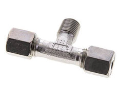 6S & R1/4'' RVS T-stuk Snijringkoppeling Buitendraad 630bar ISO 8434-1