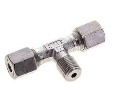 6S & R1/4'' RVS T-stuk Snijringkoppeling Buitendraad 630bar ISO 8434-1