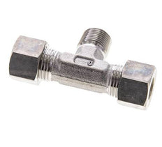 12L & R3/8'' RVS T-stuk Knelfitting Buitendraad 315bar ISO 8434-1