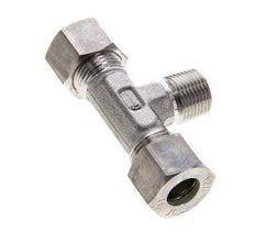 12L & R3/8'' RVS T-stuk Knelfitting Buitendraad 315bar ISO 8434-1