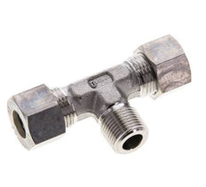 12L & R3/8'' RVS T-stuk Knelfitting Buitendraad 315bar ISO 8434-1