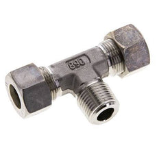 15L & R1/2'' RVS T-stuk Knelfitting Buitendraad 315bar ISO 8434-1