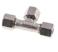 8L Stainless Steel T-Shape Tee Cutting Fitting with Swivel 315 bar Adjustable ISO 8434-1