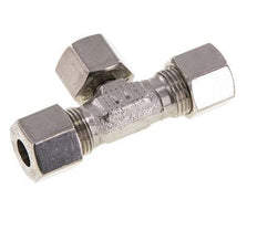 10S Stainless Steel T-Shape Tee Cutting Fitting with Swivel 630 bar Adjustable ISO 8434-1