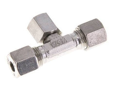 8S Stainless Steel T-Shape Tee Cutting Fitting with Swivel 630 bar FKM Adjustable ISO 8434-1