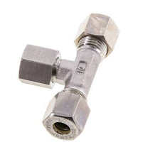 8L RVS T-stuk Knelfitting Draaidoorvoer 315bar FKM Verstelbaar ISO 8434-1
