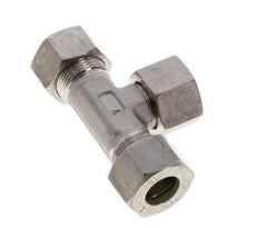 15L RVS T-stuk Knelfitting Draaidoorvoer 315bar FKM Verstelbaar ISO 8434-1