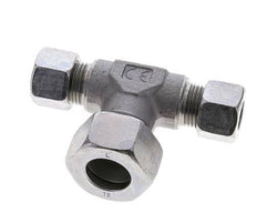 12L & 18L Zink plated Steel T-Shape Tee Cutting Fitting 315 bar ISO 8434-1