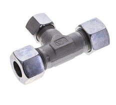 12S & 16S Zink plated Steel T-Shape Tee Cutting Fitting 400 bar ISO 8434-1